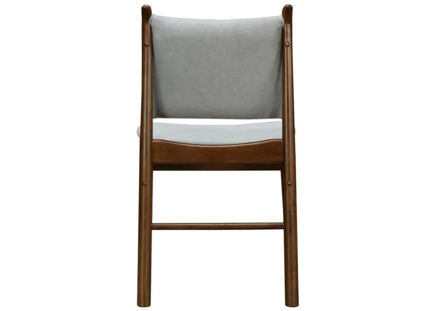 Wembley Chair: Set of 2 in Studio Gray by New Pacific Direct