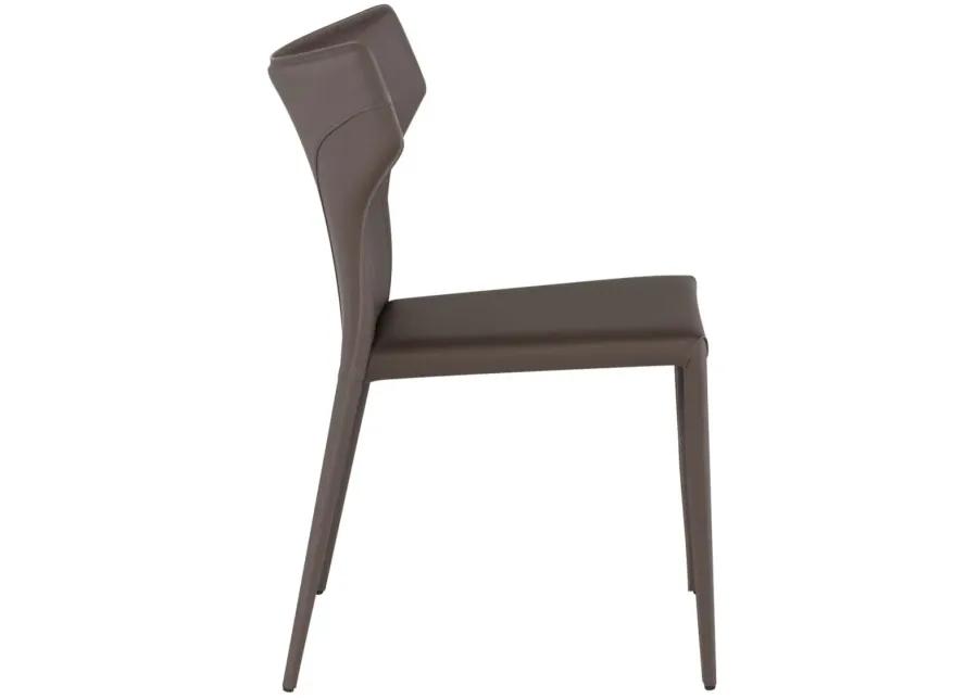 Wayne Dining Chair in MINK by Nuevo