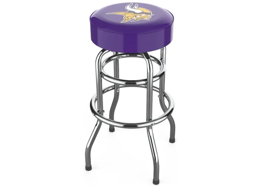 NFL Backless Swivel Bar Stool in Minnesota Vikings by Imperial International