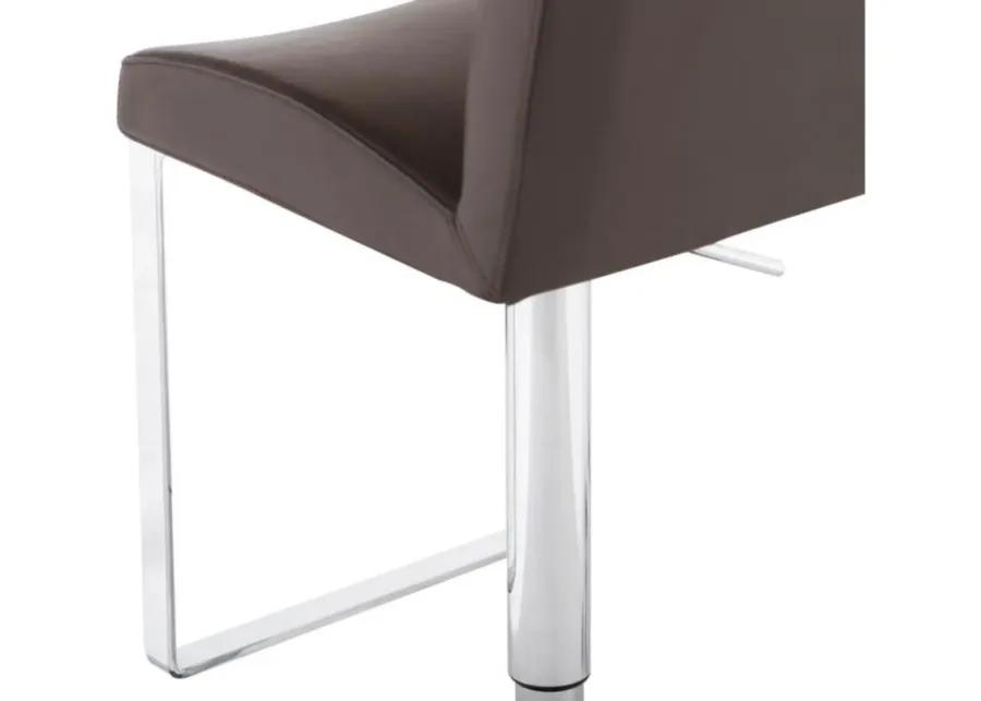 Matteo Adjustable Stool in BROWN by Nuevo