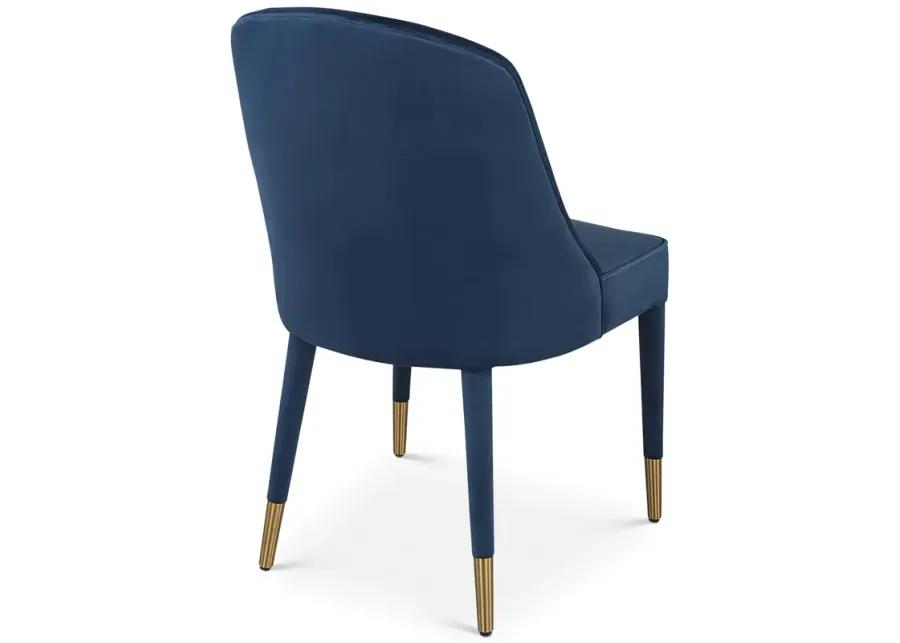 Brie Sapphire Armless Chair