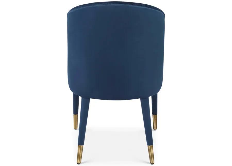 Brie Sapphire Armless Chair