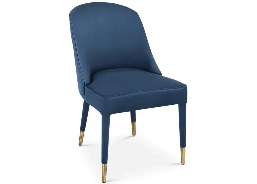 Brie Sapphire Armless Chair