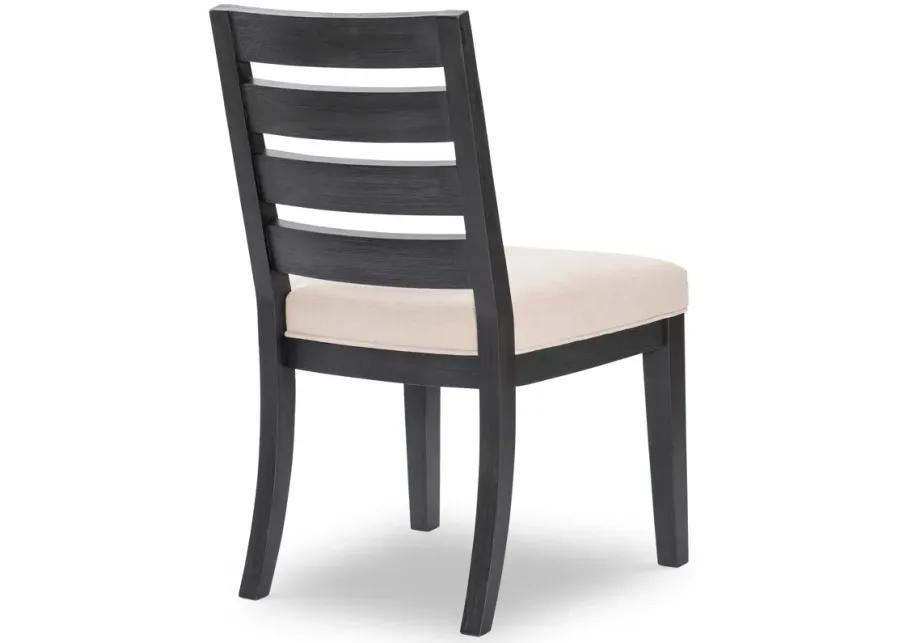 Winsor Ladderback Side Chair - Charred Oak