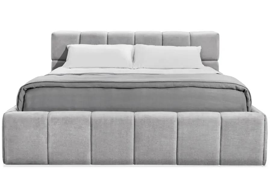 Bailey Queen Bed - Smoke