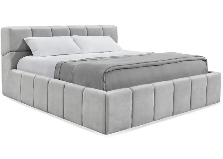 Bailey Queen Bed - Smoke