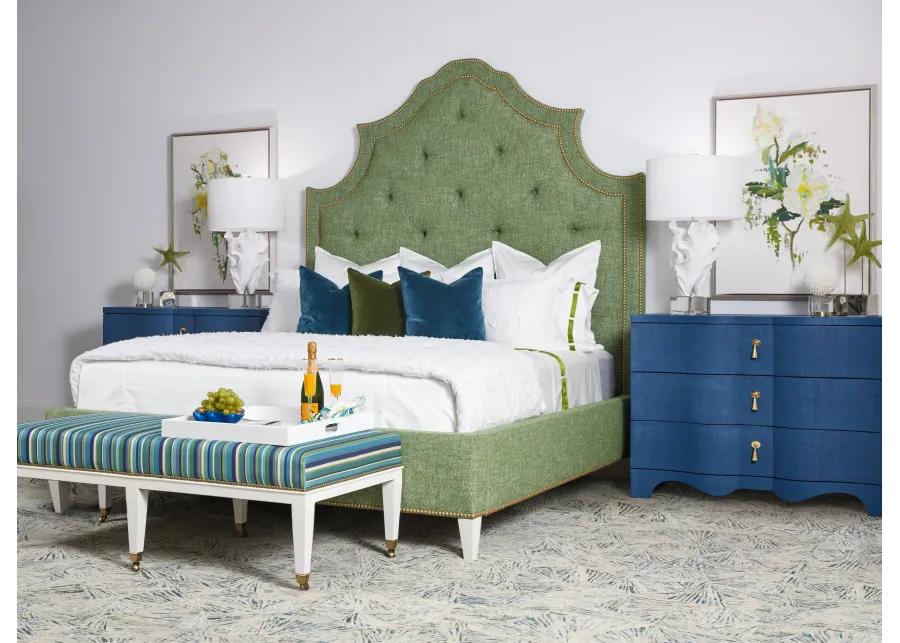 Bethesda King Bed - Baja Green