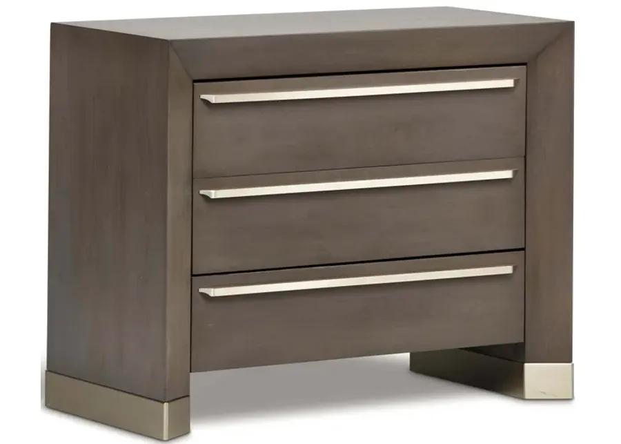 Dune 3-Drawer Nightstand