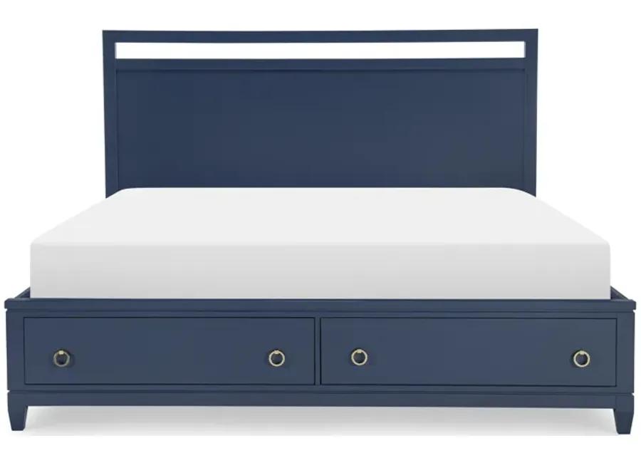 Siesta Key King Stora Bed - Navy Blue