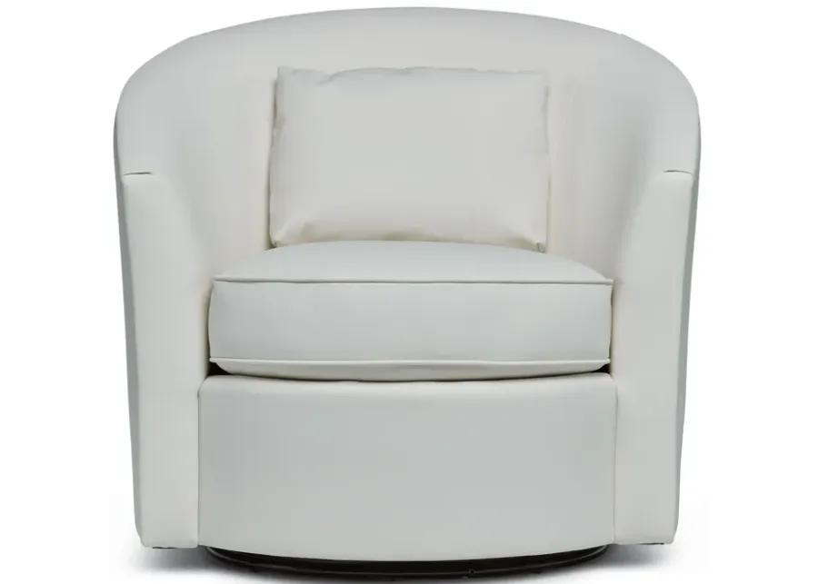 Albion Leather Swivel Chair