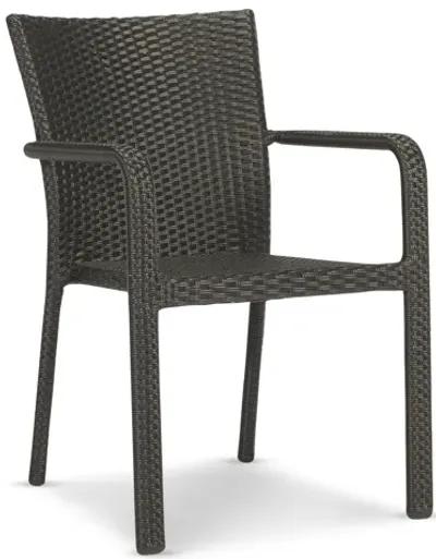 Dining Bistro Stackable Chair-Roasted Pecan