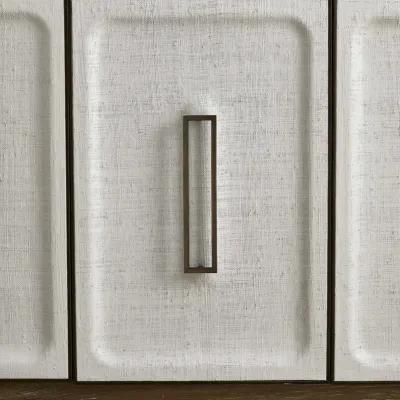 White Linen 3 Door Cabinet