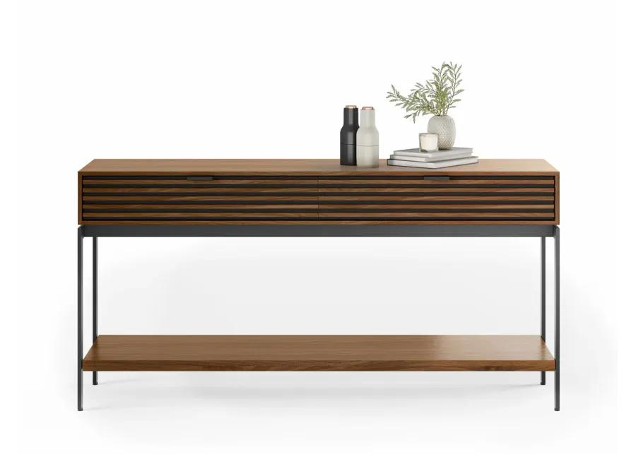 Cora Console Table - Natural Walnut