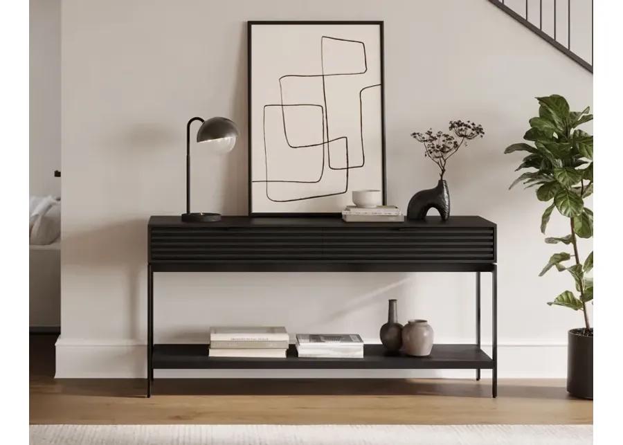 Cora Console Table - Ebonized Ash