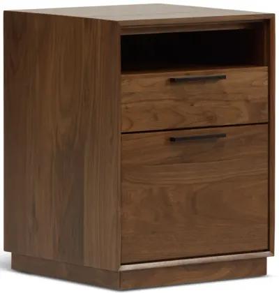 Intel Narrow Rolling File Cabinet with Cubby