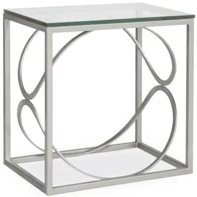 Ellipse Rectangle End Table