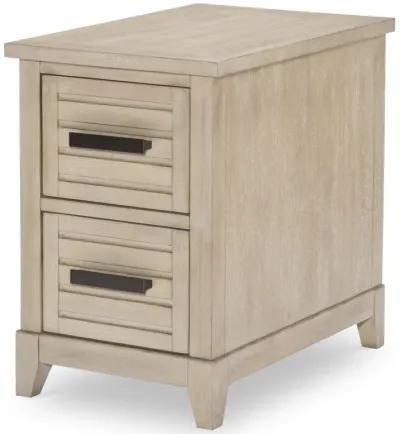 Egret Chairside Table - Soft Sand