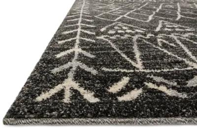 7'7"X10'6" Emory Black/Ivory Rug