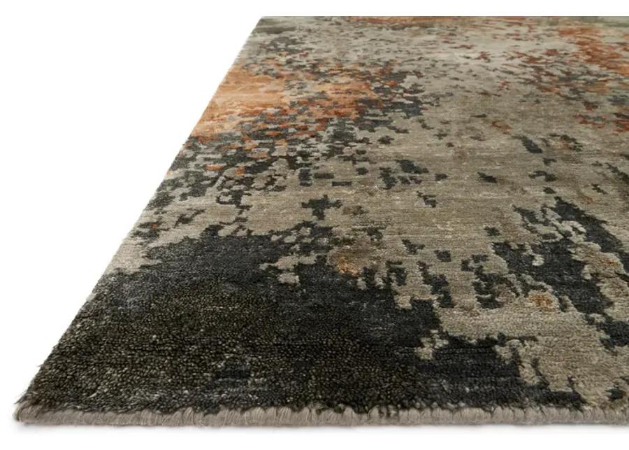 8'6" X 11'6" Elixir Copper/Graphite Rug