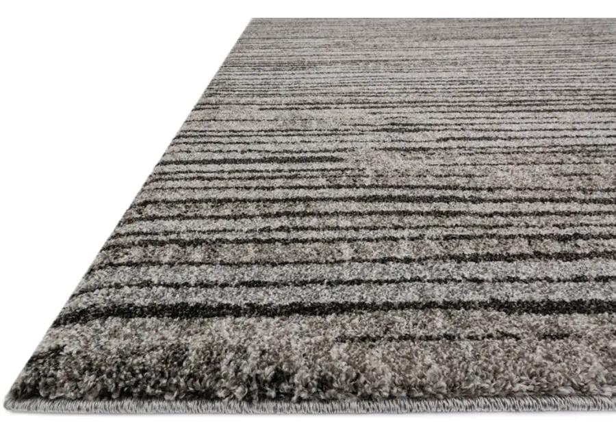 7'7" X 10'6" Emory Grey/Black Rug