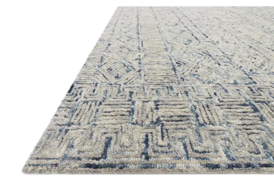 7'9"X9'9" Peregrine Ocean Rug