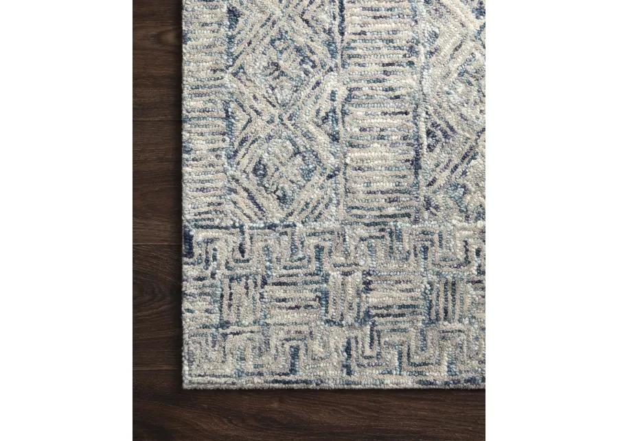 7'9"X9'9" Peregrine Ocean Rug