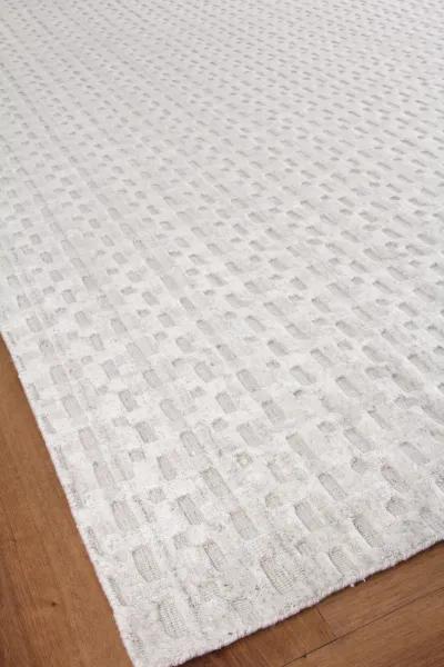 8' X 10' Ivory Hand Made Rug