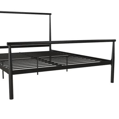 Calixa Modern Metal Bed with Multiple Height Adjustment Options