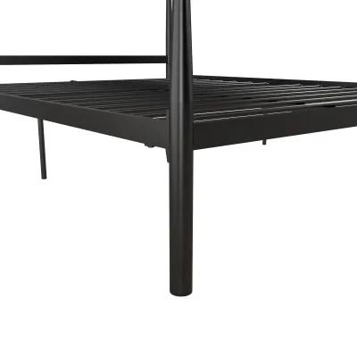 Calixa Modern Metal Bed with Multiple Height Adjustment Options