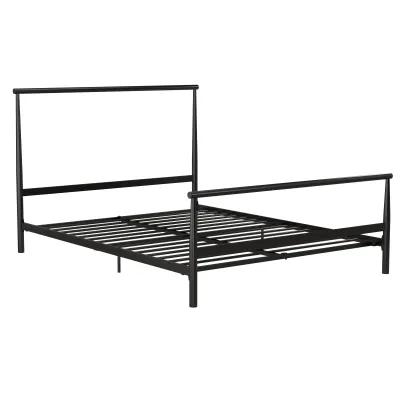 Calixa Modern Metal Bed with Multiple Height Adjustment Options