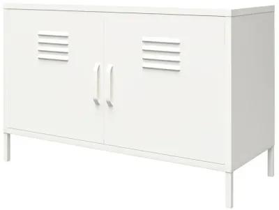 Shadwick 2 Door Wide Metal Locker Accent Storage Cabinet