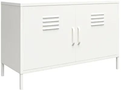 Shadwick 2 Door Wide Metal Locker Accent Storage Cabinet