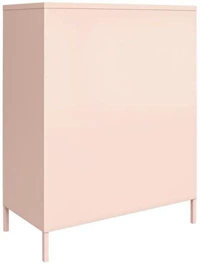 Shadwick 2 Door Metal Locker Style Accent Storage Cabinet