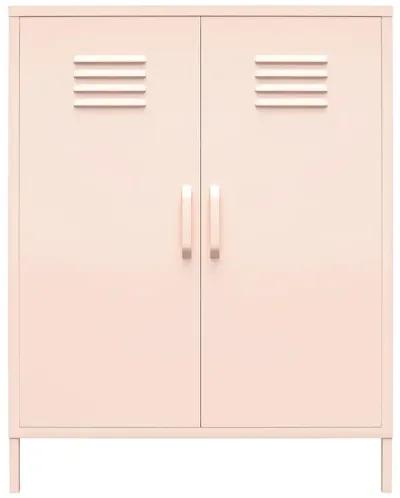 Shadwick 2 Door Metal Locker Style Accent Storage Cabinet