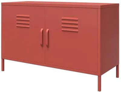 Shadwick 2 Door Wide Metal Locker Accent Storage Cabinet