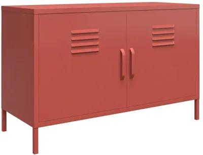 Shadwick 2 Door Wide Metal Locker Accent Storage Cabinet