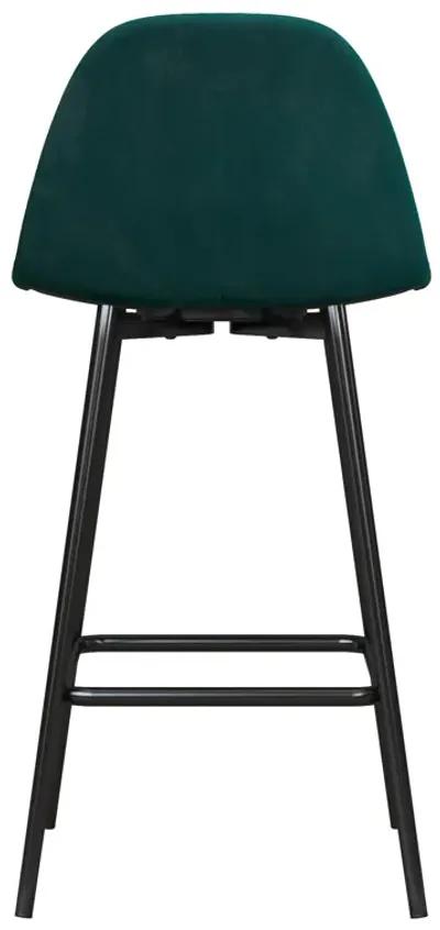 Brandon Upholstered Mid Century Modern Counter Height Bar Stool