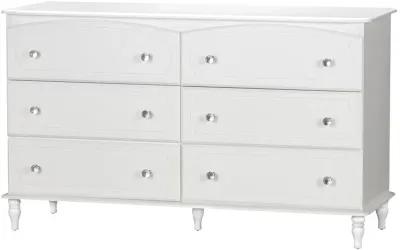 Rowan Valley Laren Kids' 6 Drawer Dresser with Wood Feet