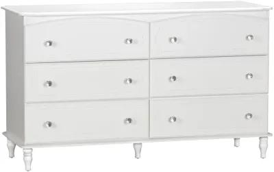 Rowan Valley Laren Kids' 6 Drawer Dresser with Wood Feet