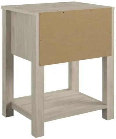 Sierra Ridge Levi Kids' 1 Drawer Nightstand and Lower Shelf