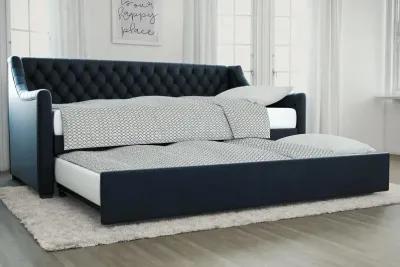 Monarch Hill Ambrosia Upholstered Daybed and Trundle Set