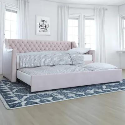 Monarch Hill Ambrosia Upholstered Daybed and Trundle Set