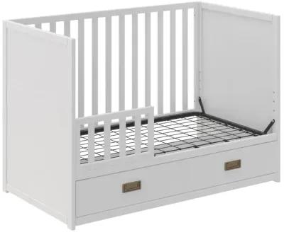 Haven 3 in 1 Convertible Wood Storage Crib