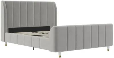 Valentina Upholstered Bed with Channel Tufting