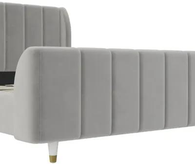 Valentina Upholstered Bed with Channel Tufting