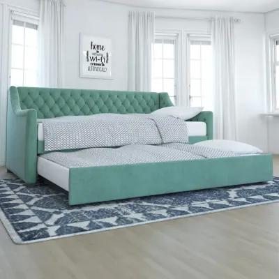 Monarch Hill Ambrosia Upholstered Daybed and Trundle Set