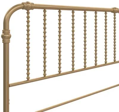 Monarch Hill Wren Metal Bed with Curved Scrollwork Design