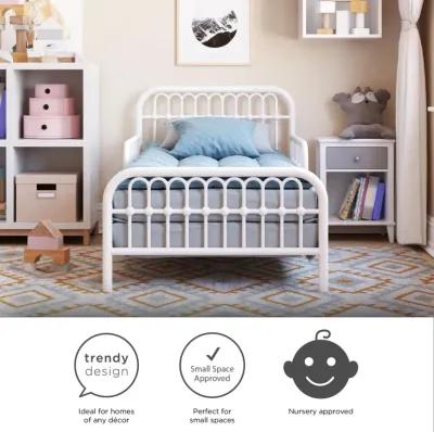 Monarch Hill Ivy Metal Toddler Bed with Classic Wrought-Iron Look