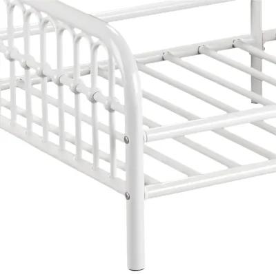 Monarch Hill Ivy Metal Toddler Bed with Classic Wrought-Iron Look