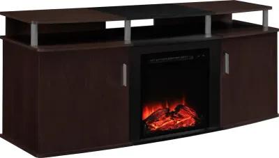 Carson Electric Fireplace TV Console for TVs up to 70"